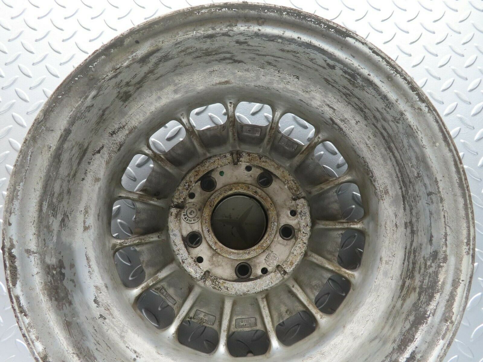 12139 Mercedes-Benz Alloy Wheel Mexican Hat 5.5Jx14H2 ET30 1234001702