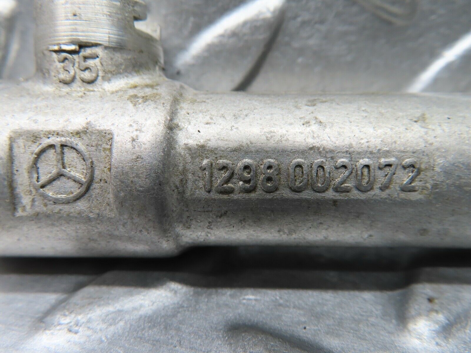 19987 Mercedes-Benz R129 300SL Coupe Roof Folding Hydraulic Cylinder 1298002072