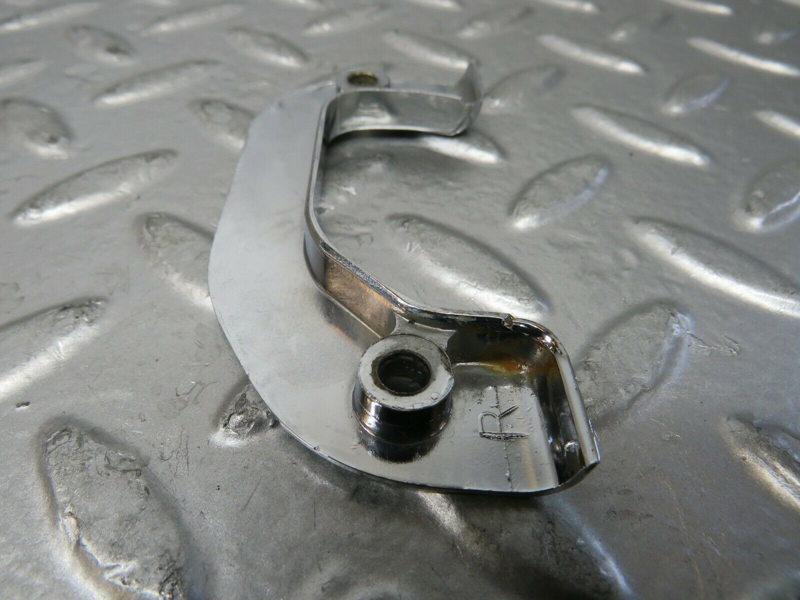 23261 Mercedes-Benz W116 350SE Right Chrome Door Latch Trim