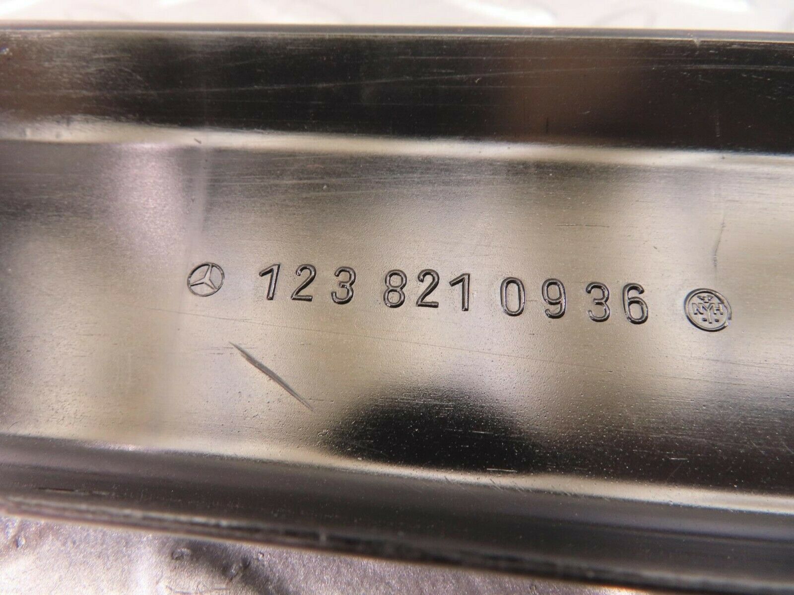 9937 Mercedes-Benz C123 230CE Coupe Cable Channel Cover Front Left 1238210936