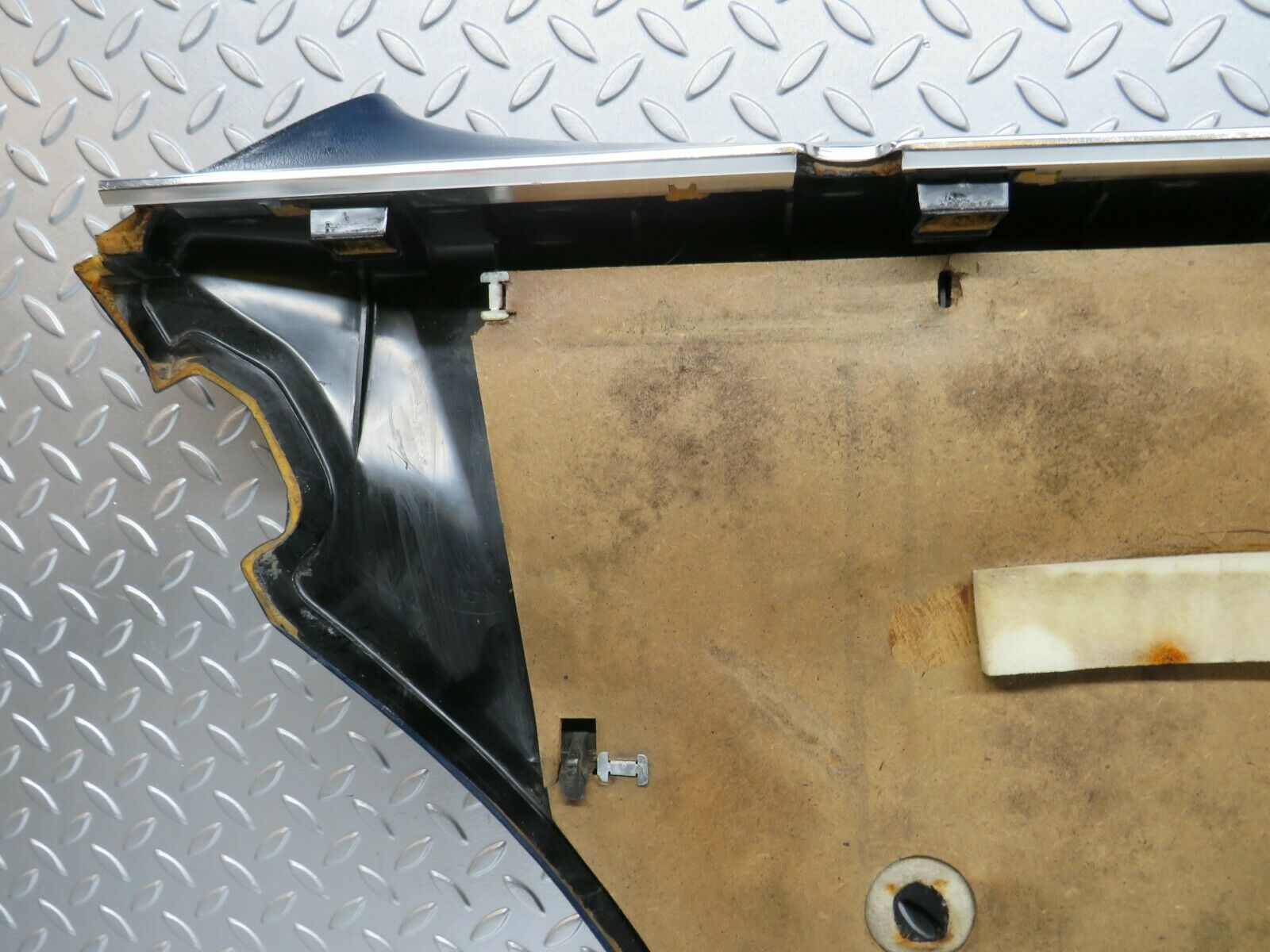 23176 Mercedes-Benz W116 350SE Rear Right Door Card Blue 1167370270