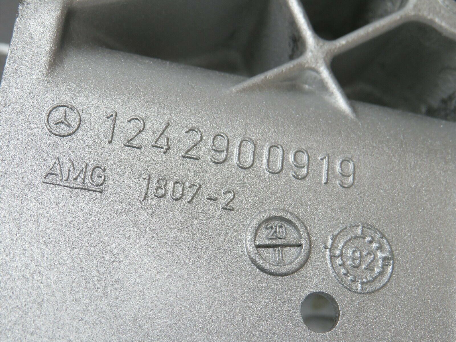 24345 Mercedes-Benz S124 220TE Wagon Brake Pedal Bracket 1242900919