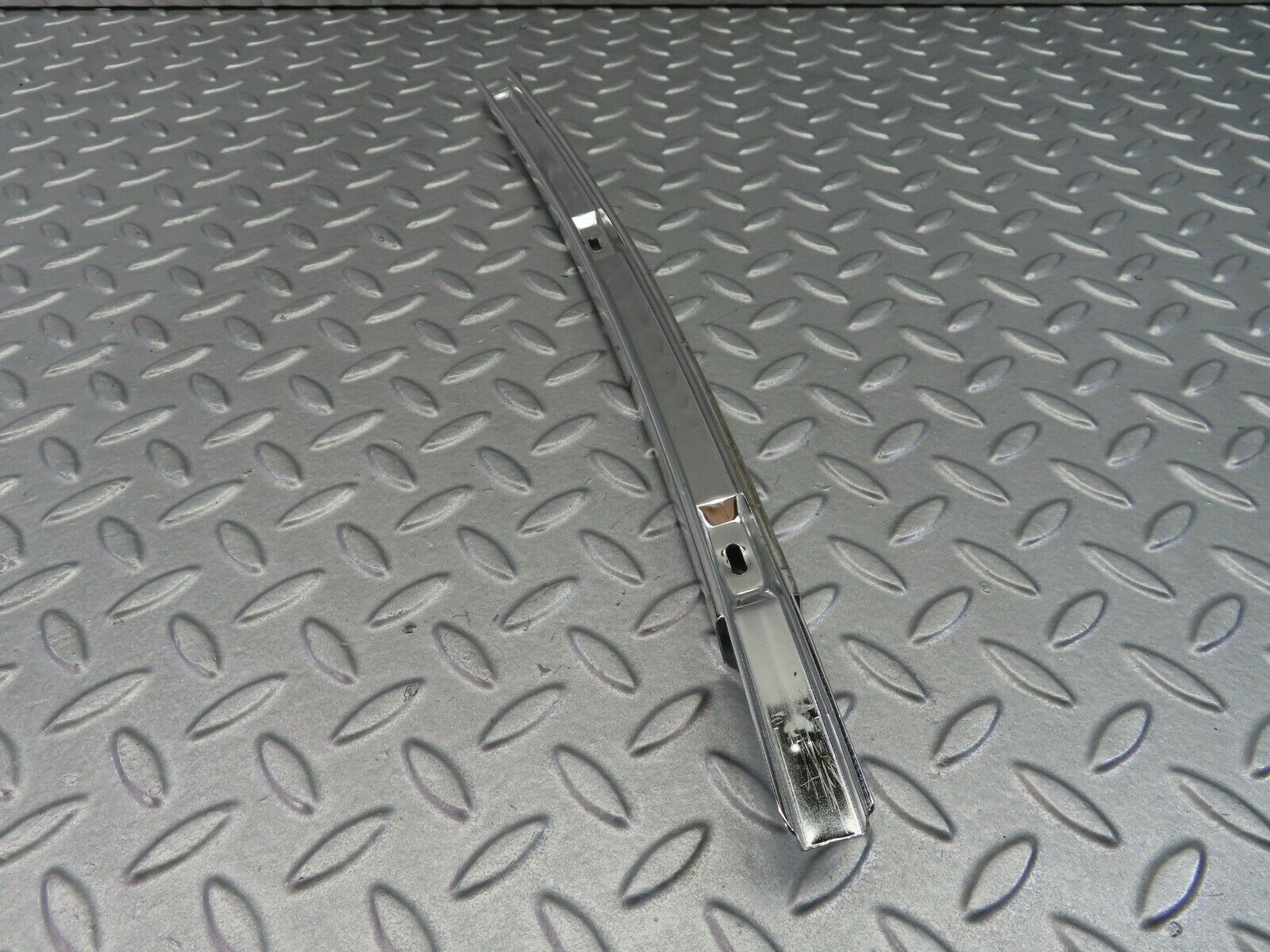 7851 Mercedes-Benz W115 220D Front Left Chrome Window Channel