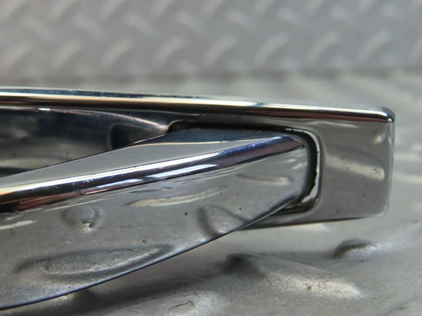 8748 Mercedes-Benz W116 Chrome Door Handle Rear Right 1167600059