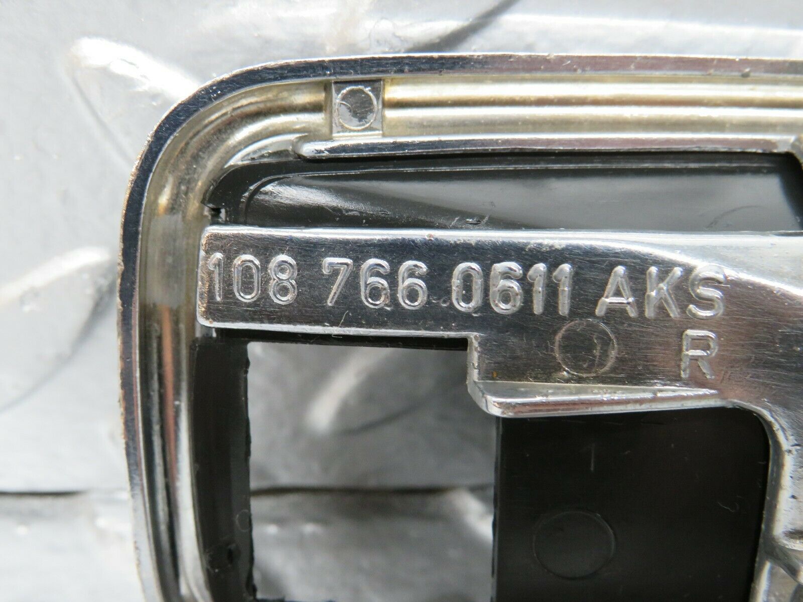 24478 Mercedes-Benz W108 Chrome Frame For Door Opener Right 1087660611