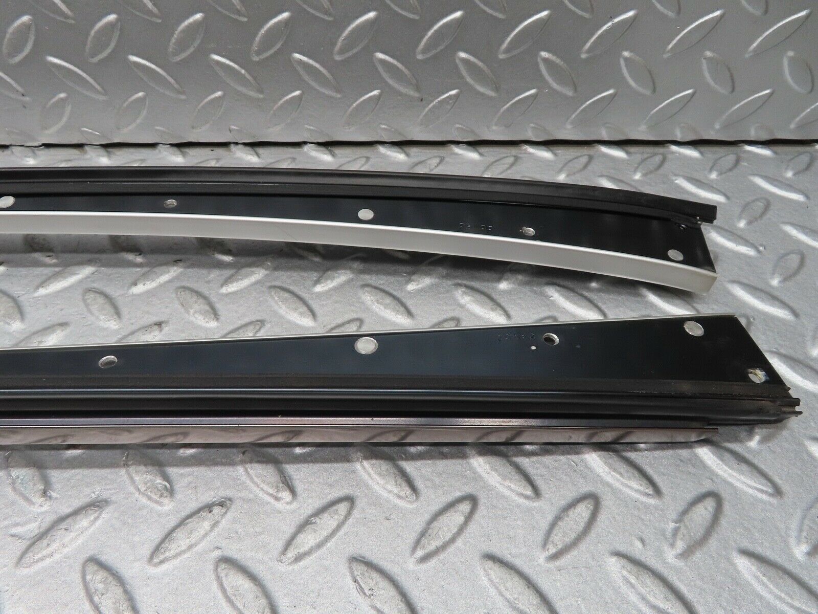 17207 Mercedes-Benz R129 300SL Coupe A Pillar Chrome Trim Cover Pair