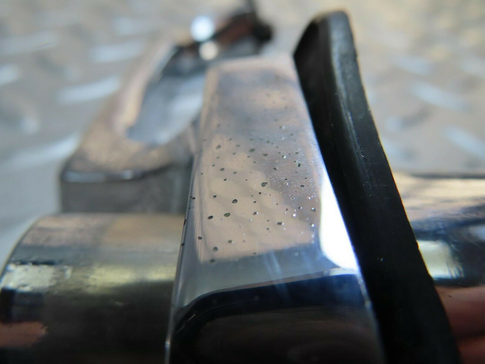 8731 Mercedes-Benz W108 Chrome Door Handle Front Left No Key 1087660801