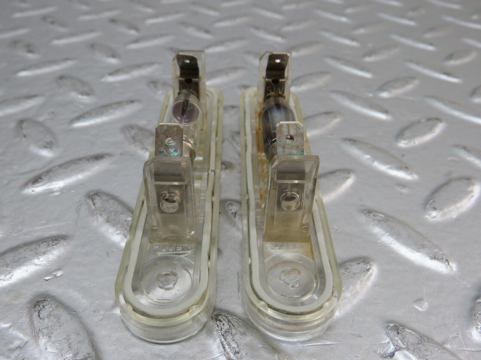 25353 Mercedes-Benz W201 190D number Plate Lights Pair 1248200256