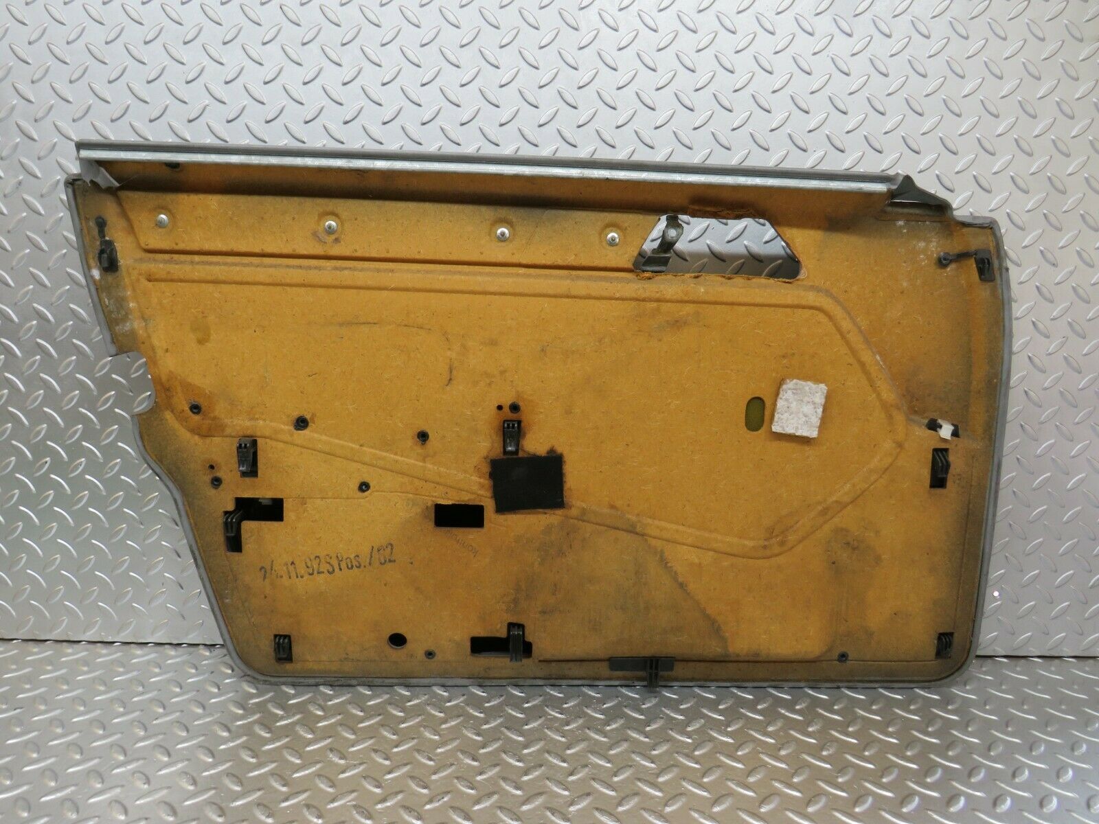 24219 Mercedes-Benz S124 220TE Wagon Front Right Door Card Grey