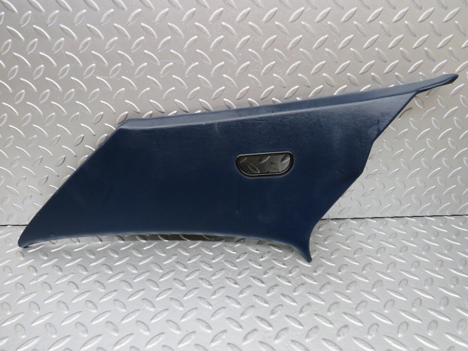 26772 Mercedes-Benz W123 240D C Pillar Cover Panel Right Side Blue 1236900425
