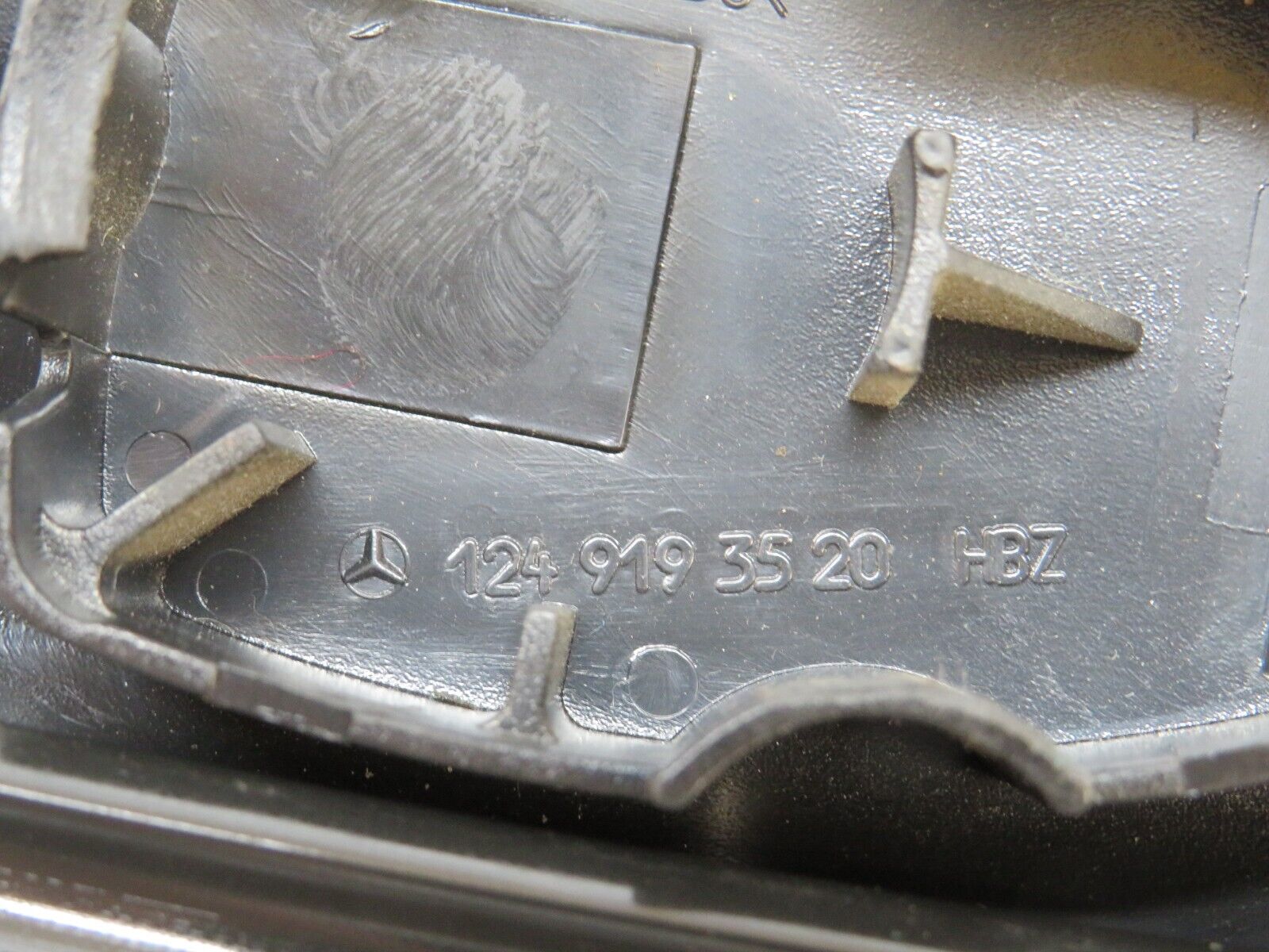 25774 Mercedes-Benz W124 280E Seat Belt Runner With Cover 1249193520