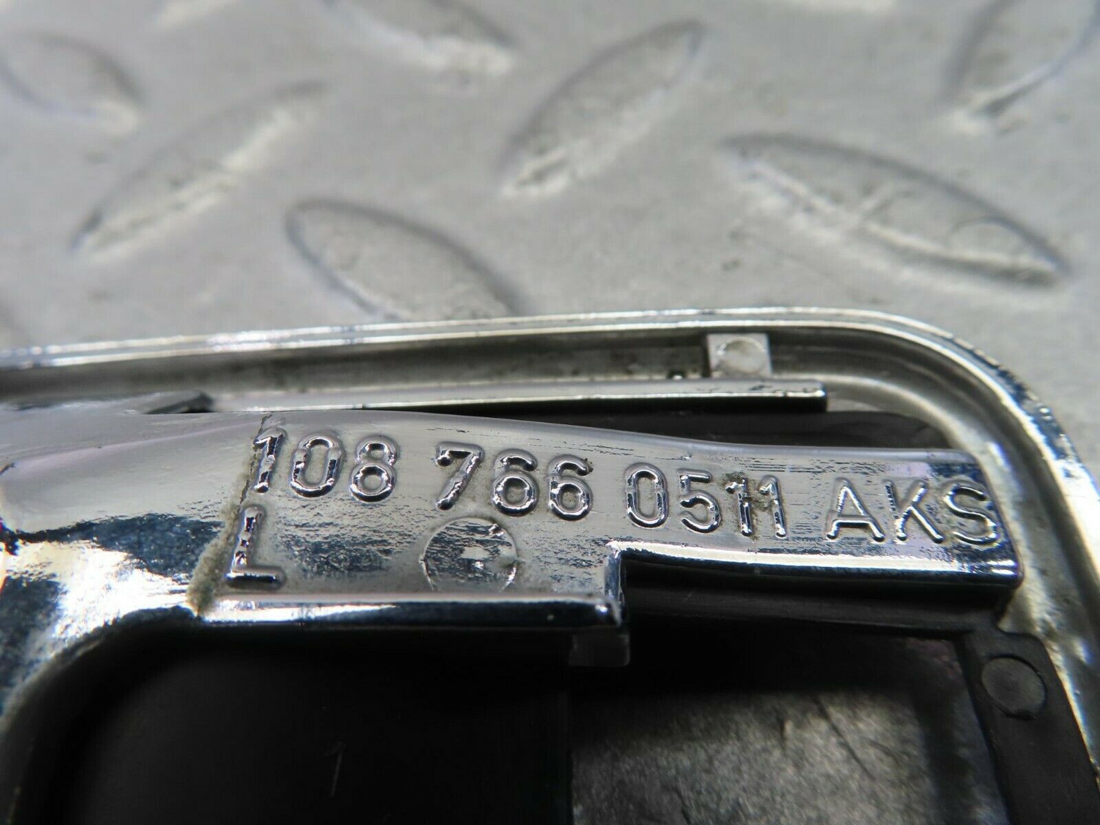 8660 Mercedes-Benz W108 Chrome Frame For Door Opener Left 1087660511