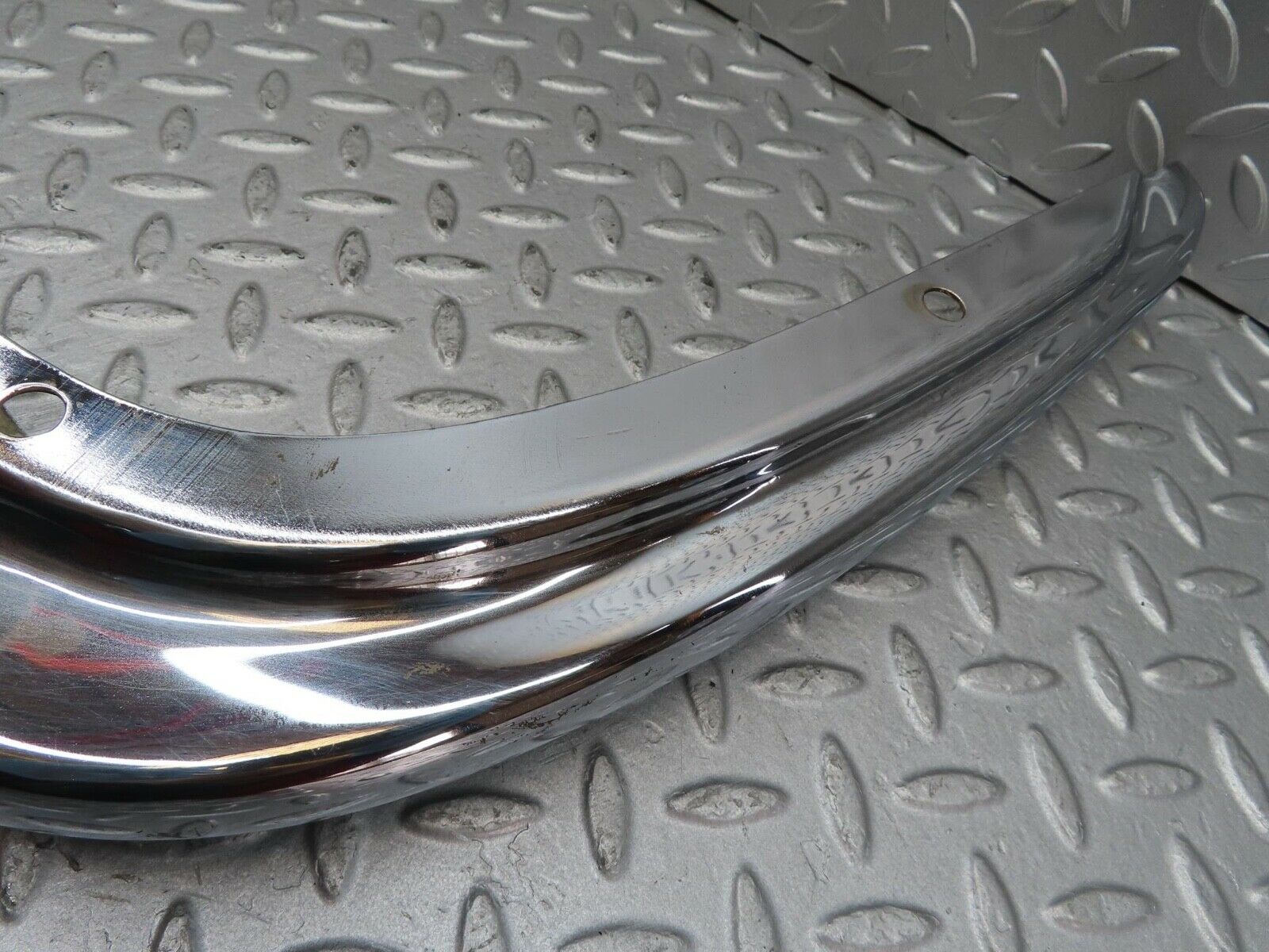 12599 Mercedes-Benz W108 Front Right Upper Bumper Corner