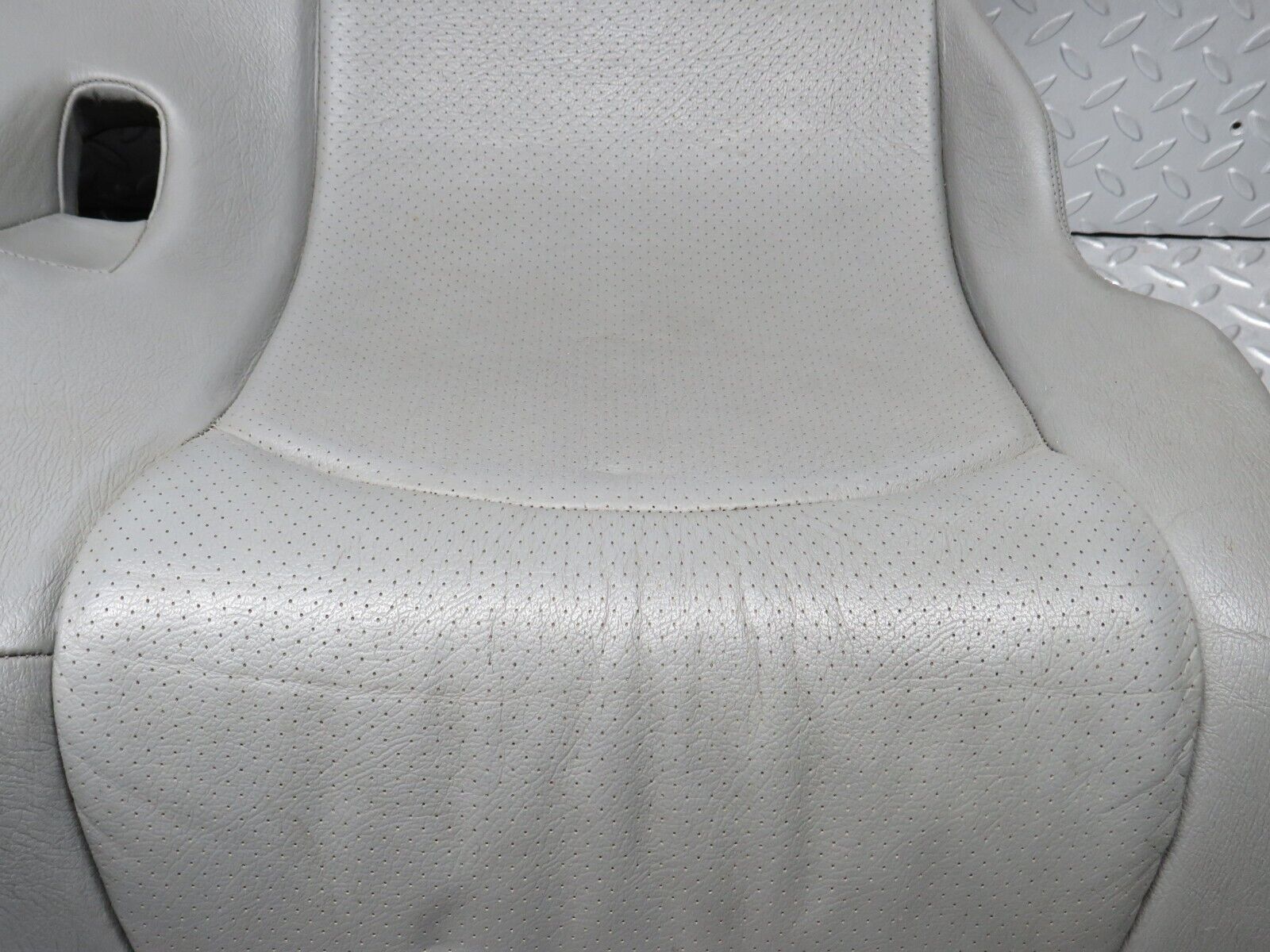 39810 Mercedes-Benz R129 320SL Coupe Rear Seat Grey Leather 1299220101 129920021