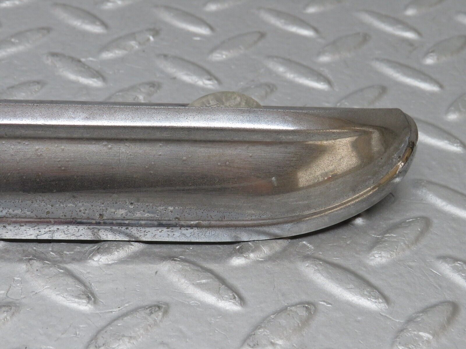 35829 Mercedes-Benz W108 number Plate Light Trunk Lid Chrome