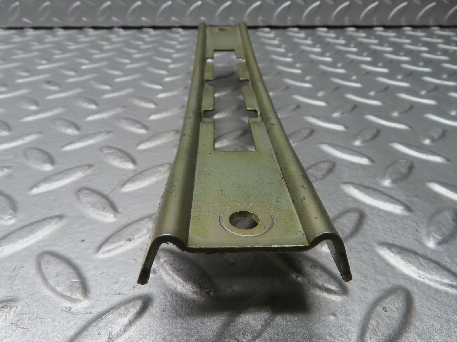 21571 Mercedes-Benz W126 300SE Seat Belt Adjuster Rail 1268680011