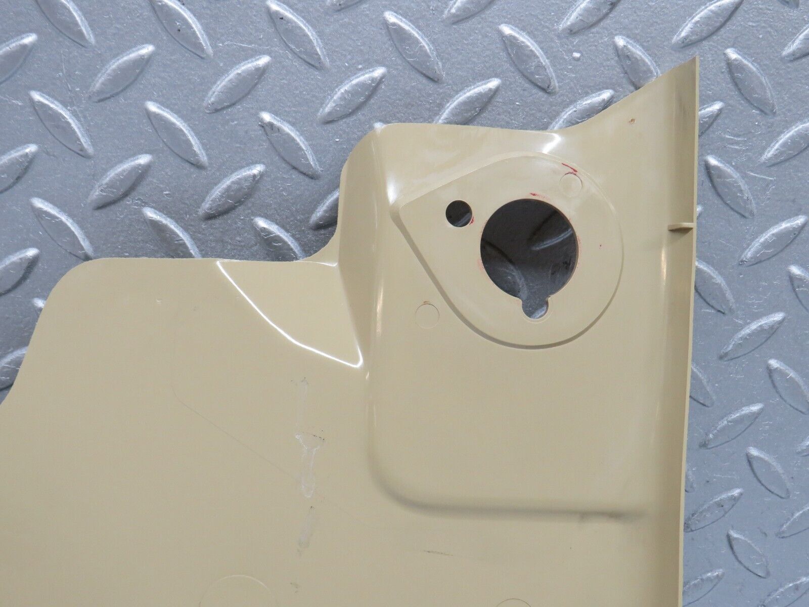 38701 Mercedes-Benz W201 190E 2.6L Kick Panel Front Left Side Beige 2016880506