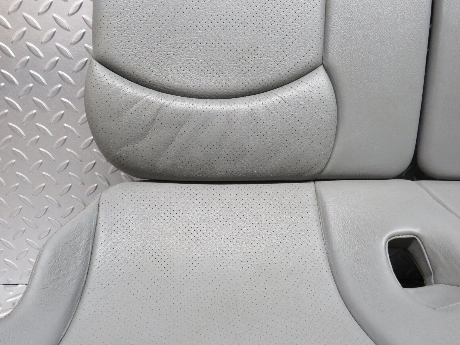 39810 Mercedes-Benz R129 320SL Coupe Rear Seat Grey Leather 1299220101 129920021