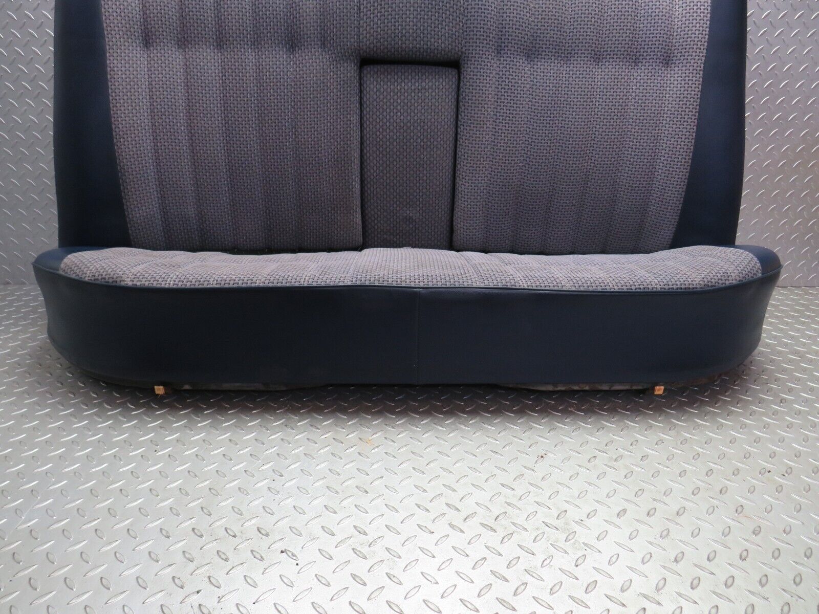 31148 Mercedes-Benz W123 200D Rear Seat Blue 1239200050 1239200016