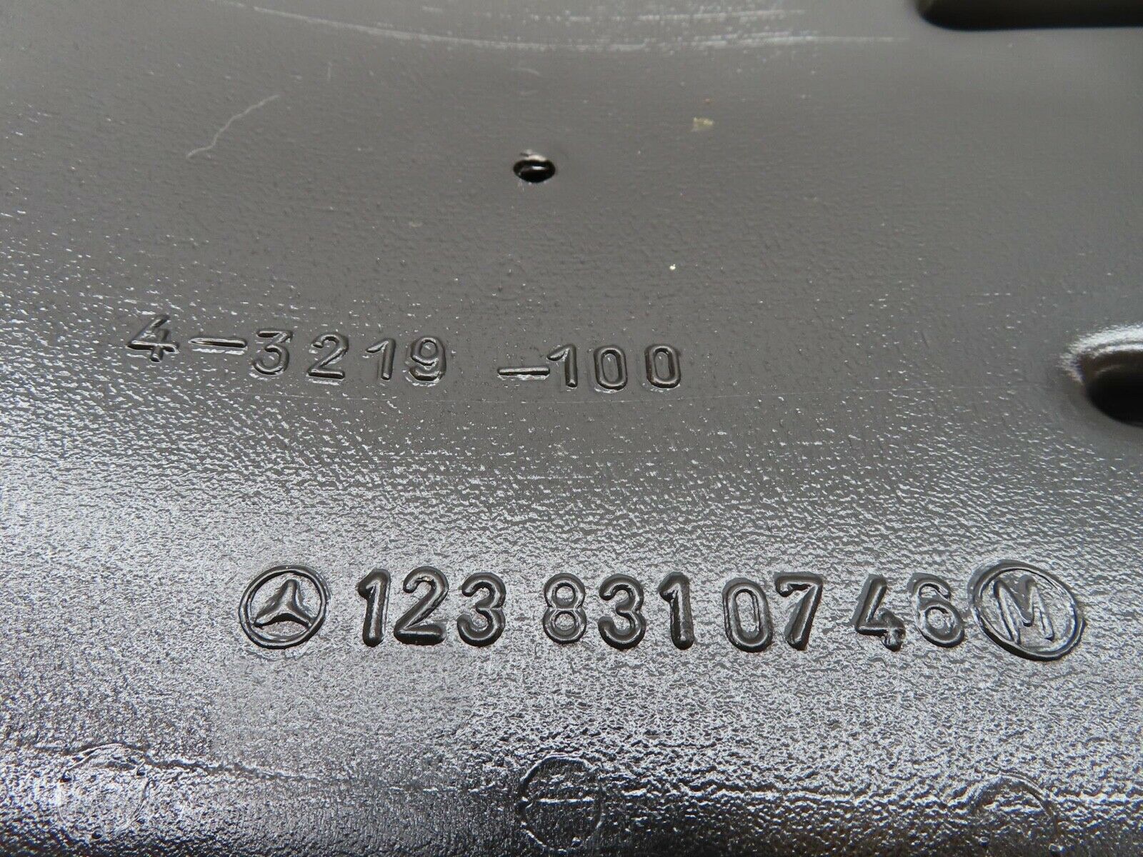 15304 Mercedes-Benz W123 230E Air Duct Heater Ventilation Right 1238310746