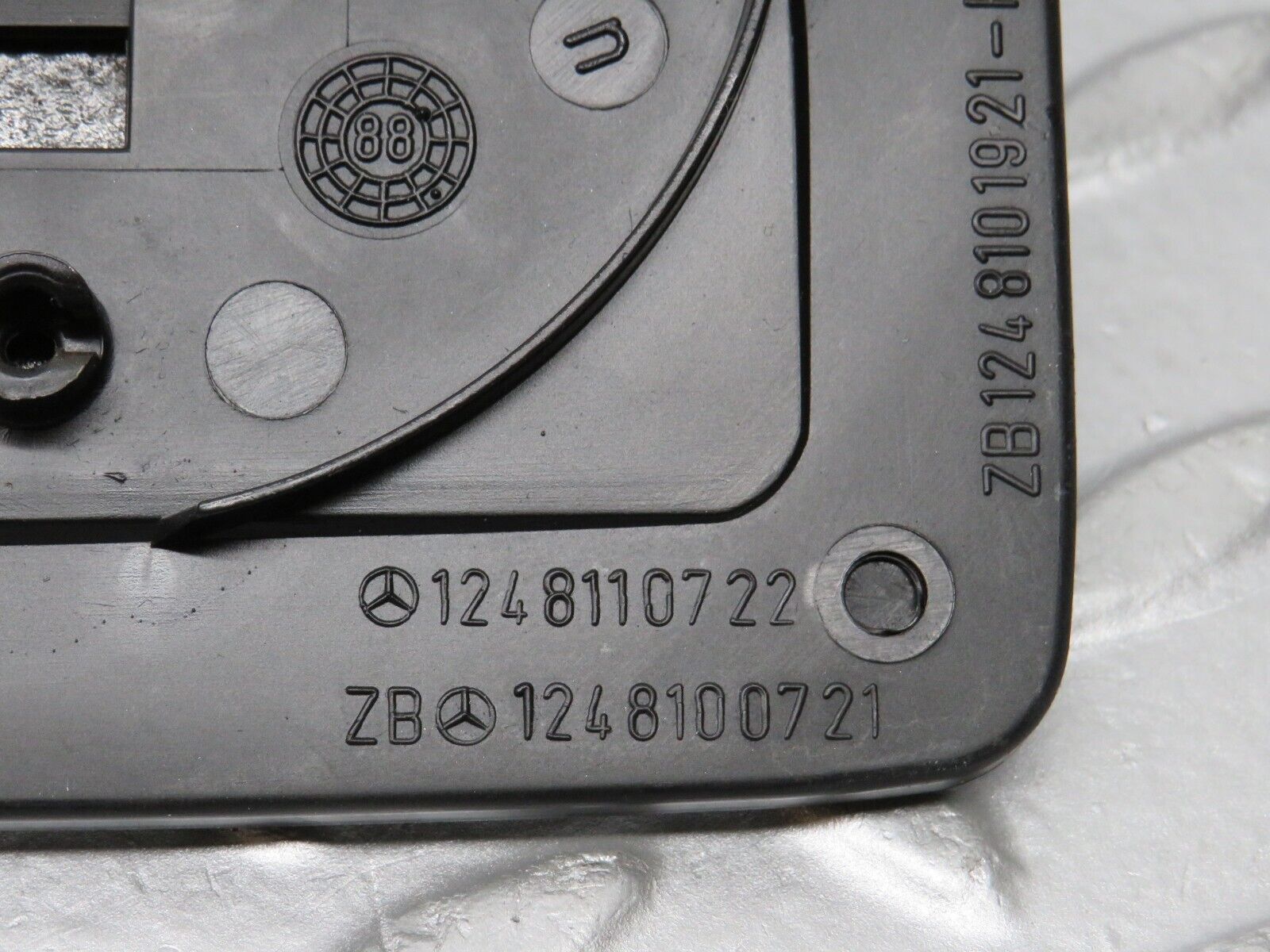 38199 Mercedes-Benz W201 190E 2.0L Heated Mirror Glass Left Side 1248100721