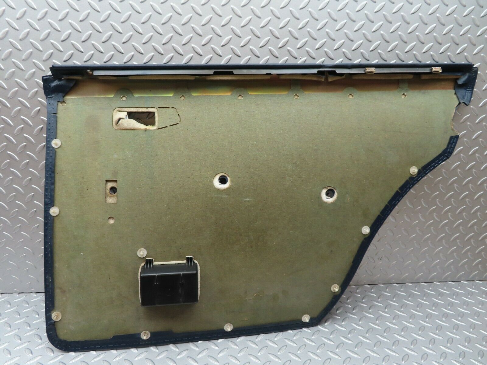 4368 Mercedes-Benz W123 230E Rear Left Door Card Blue