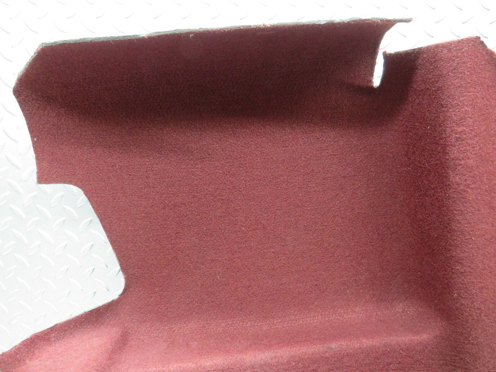 21794 Mercedes-Benz W126 300SE Trunk Cover Panel Left Side Burgundy Red