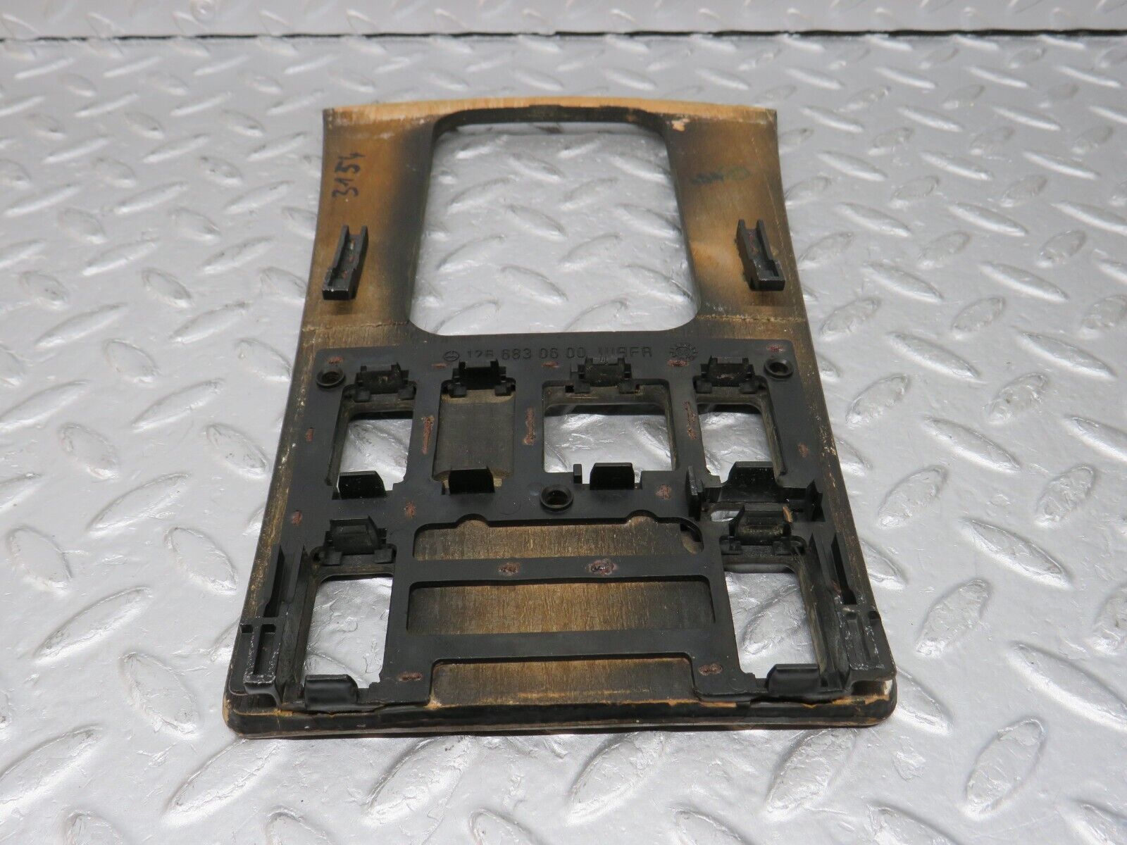 36002 Mercedes-Benz W126 420SE Centre Console Wood Panel 1266830600