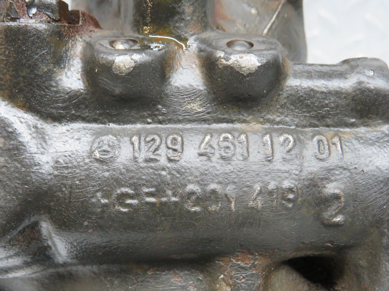 39809 Mercedes-Benz R129 320SL Coupe Steering Box Steering Rack 1294611201