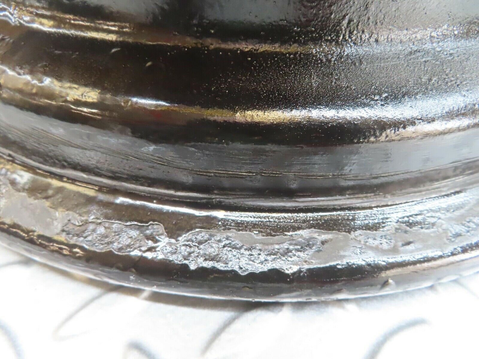 0130 Mercedes-Benz W120 PONTON Steel Wheel Rim 4.5kx13