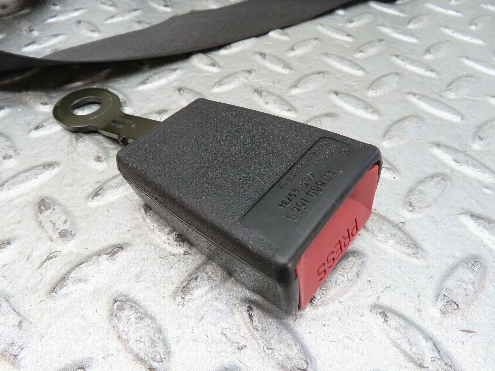 19661 Mercedes-Benz C140 CL420 Coupe Rear R Seat Belt With Buckle 1408601485