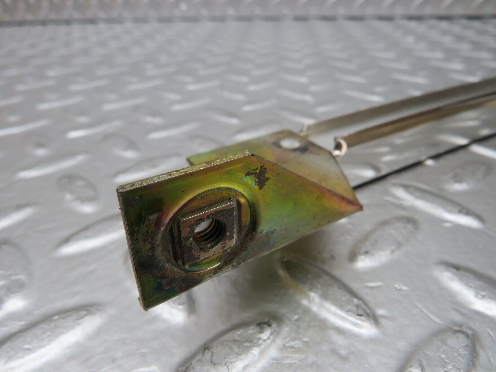 25591 Mercedes-Benz W123 200 Rear Left Chrome Window Channel