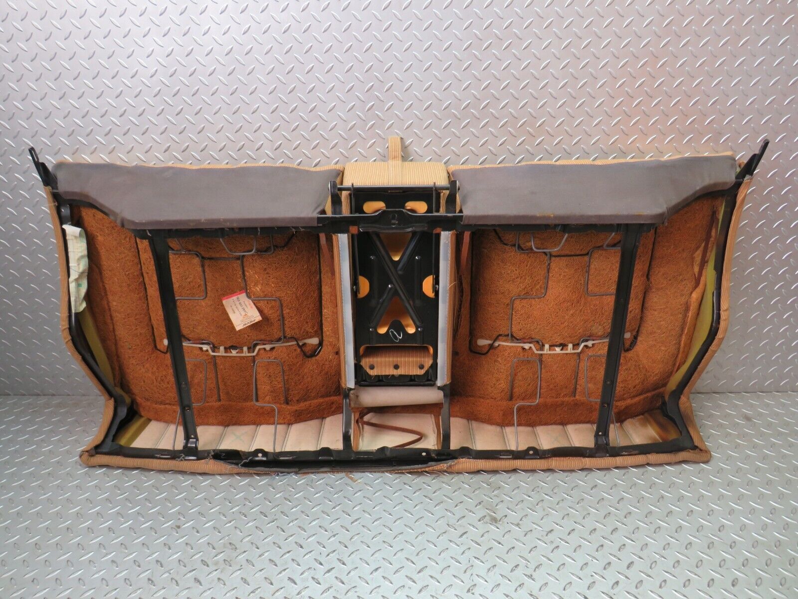 28690 Mercedes-Benz W123 230E Rear Seat Palomino 1239203150 1239202816