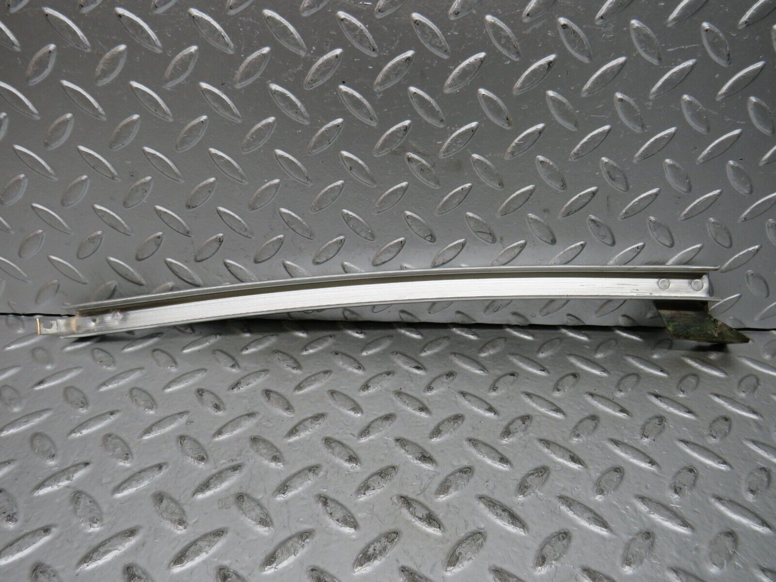 28610 Mercedes-Benz W123 230E Rear Left Door Chrome Window Channel