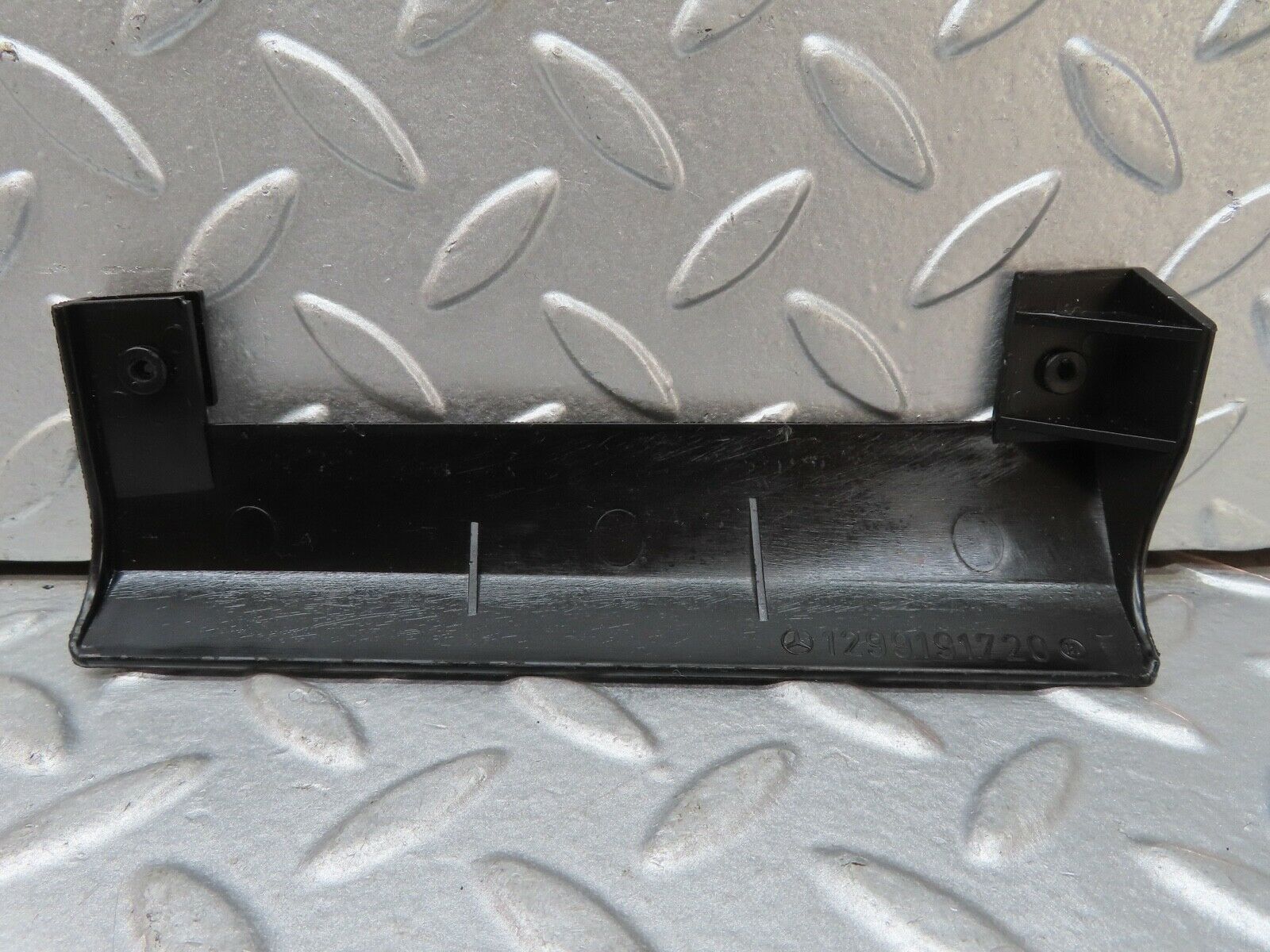 17482 Mercedes-Benz R129 300SL Coupe Front Left Seat Rail Cover Black