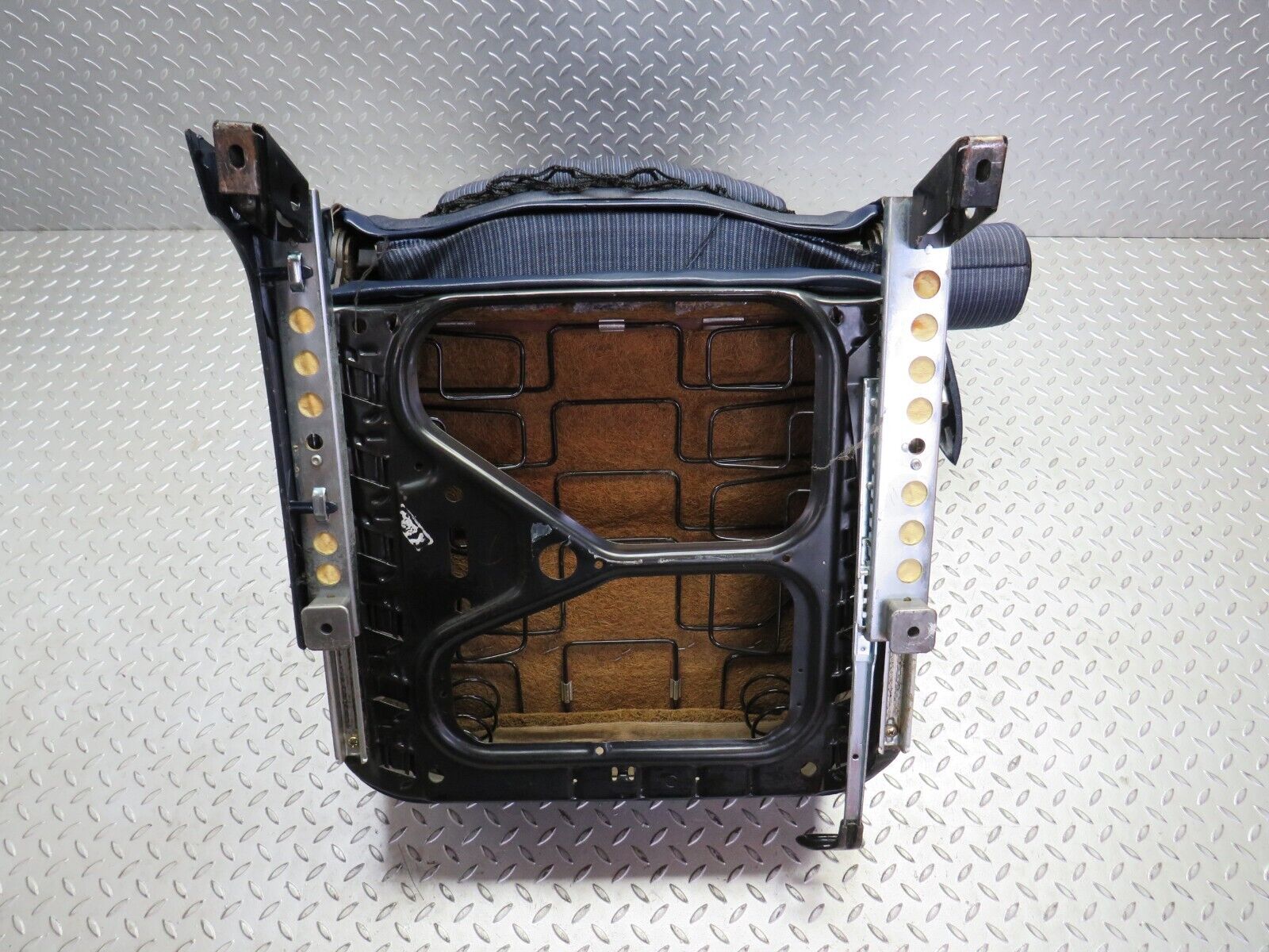 32032 Mercedes-Benz W123 230E Front Left Passenger Seat Blue