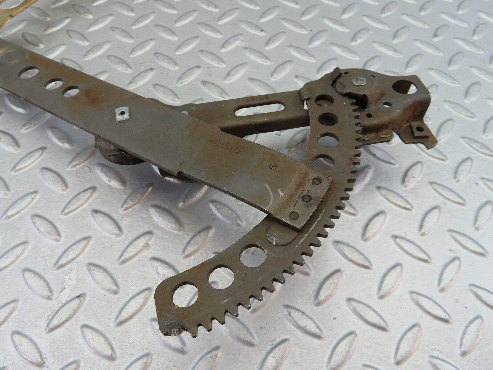 7726 Mercedes-Benz S123 230TE Wagon Front Left Manual Window Regulator