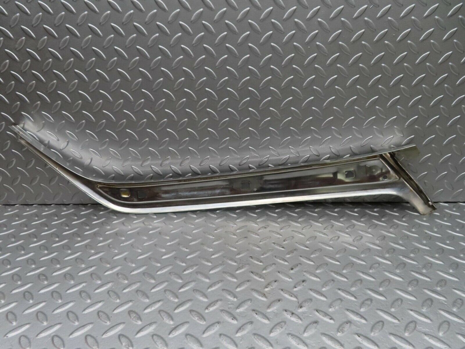 14314 Mercedes-Benz W116 350SE A Pillar Chrome Moulding Trim Right Side