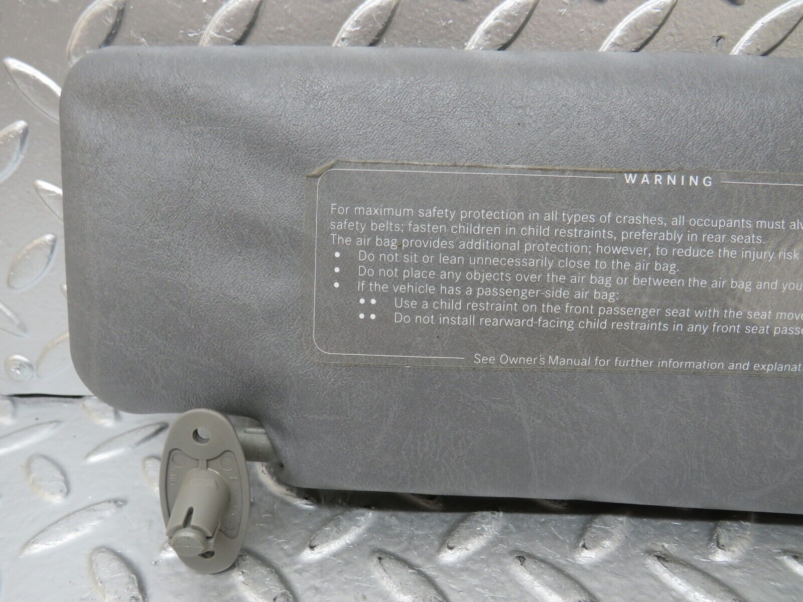 25862 Mercedes-Benz W124 280E Sun Visor Left Side Grey