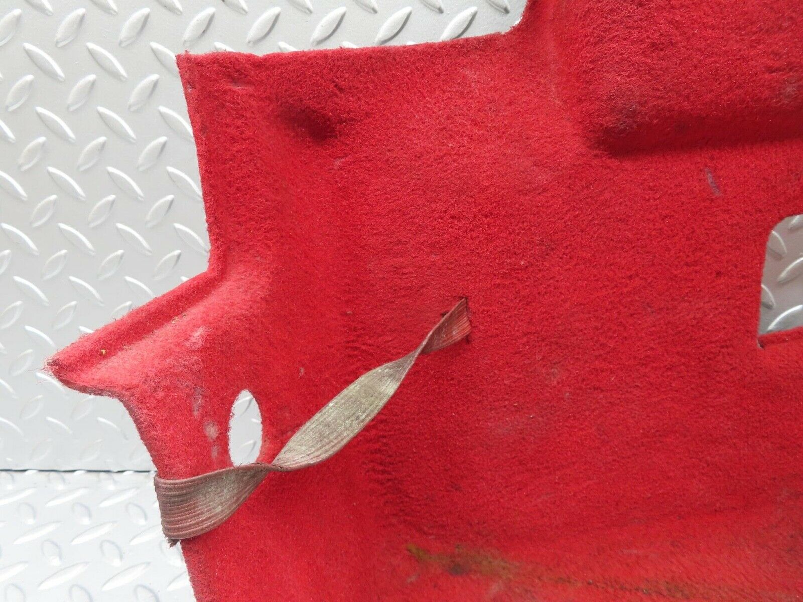 11857 Mercedes-Benz R129 300SL Coupe Trunk Cover Panel Left Red