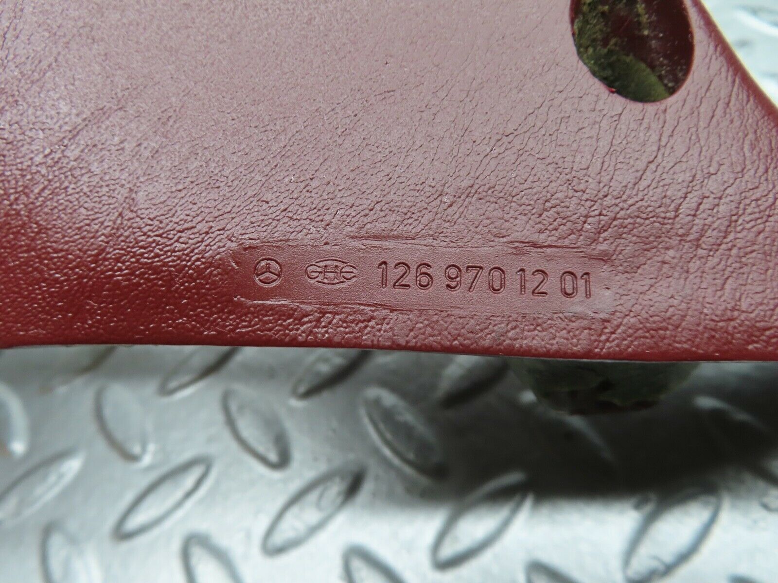 21417 Mercedes-Benz W126 300SE Rear Right Interior Door Handle 1269701201