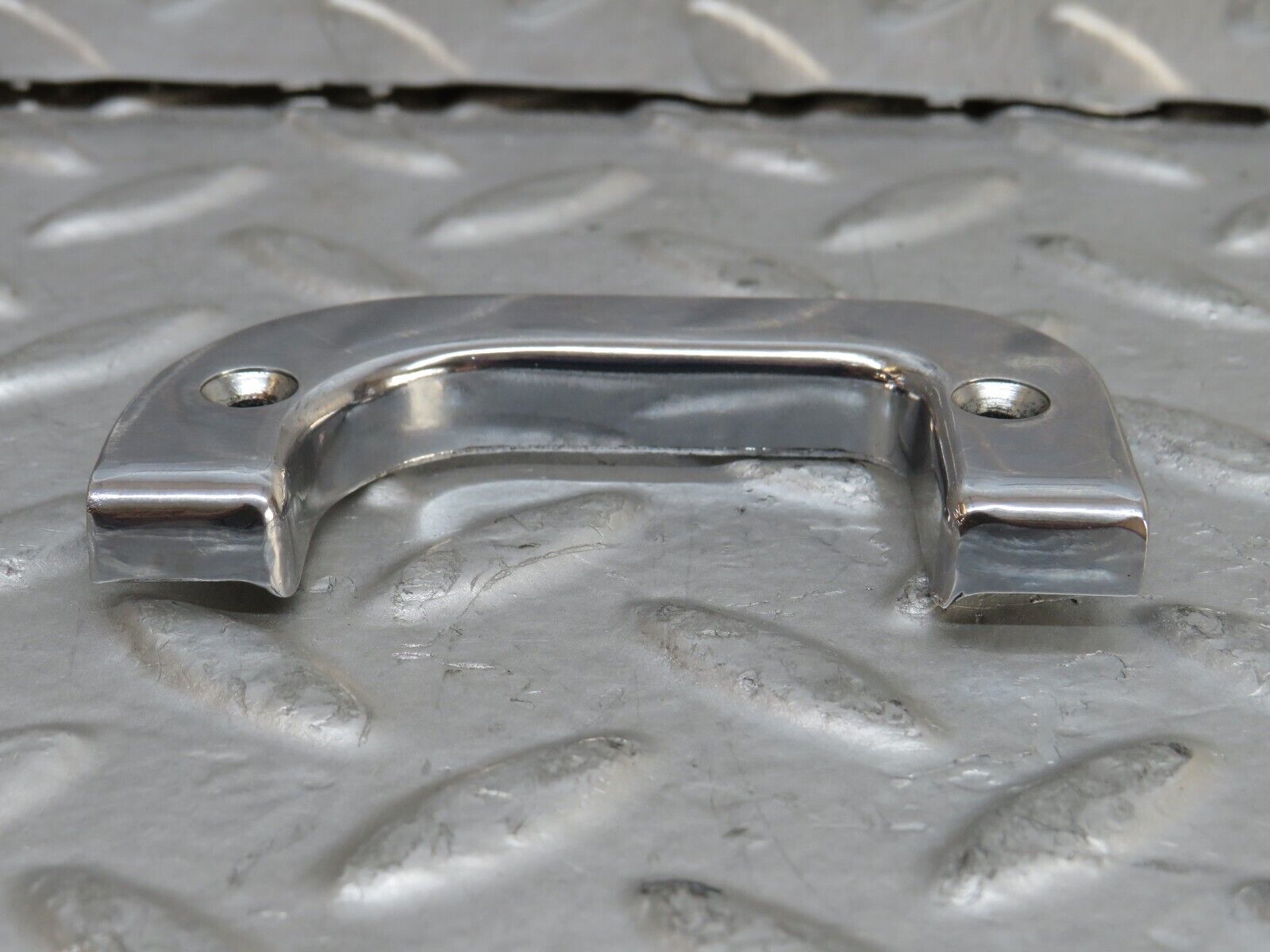 28281 Mercedes-Benz S123 240D Wagon Left Interior Chrome Latch Trim 1237230124