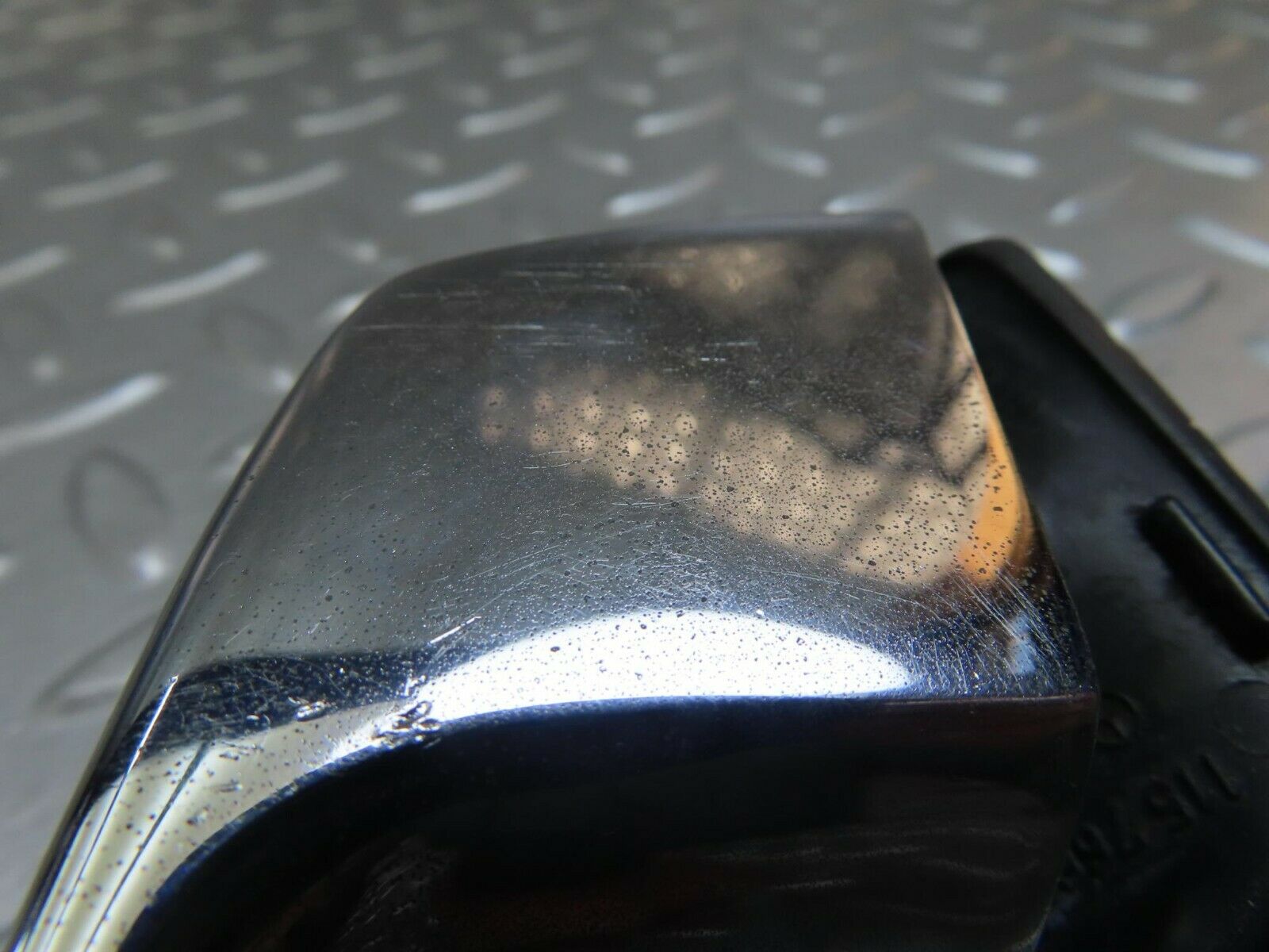 8733 Mercedes-Benz W115 Chrome Door Handle Front Left No Key 1157660801