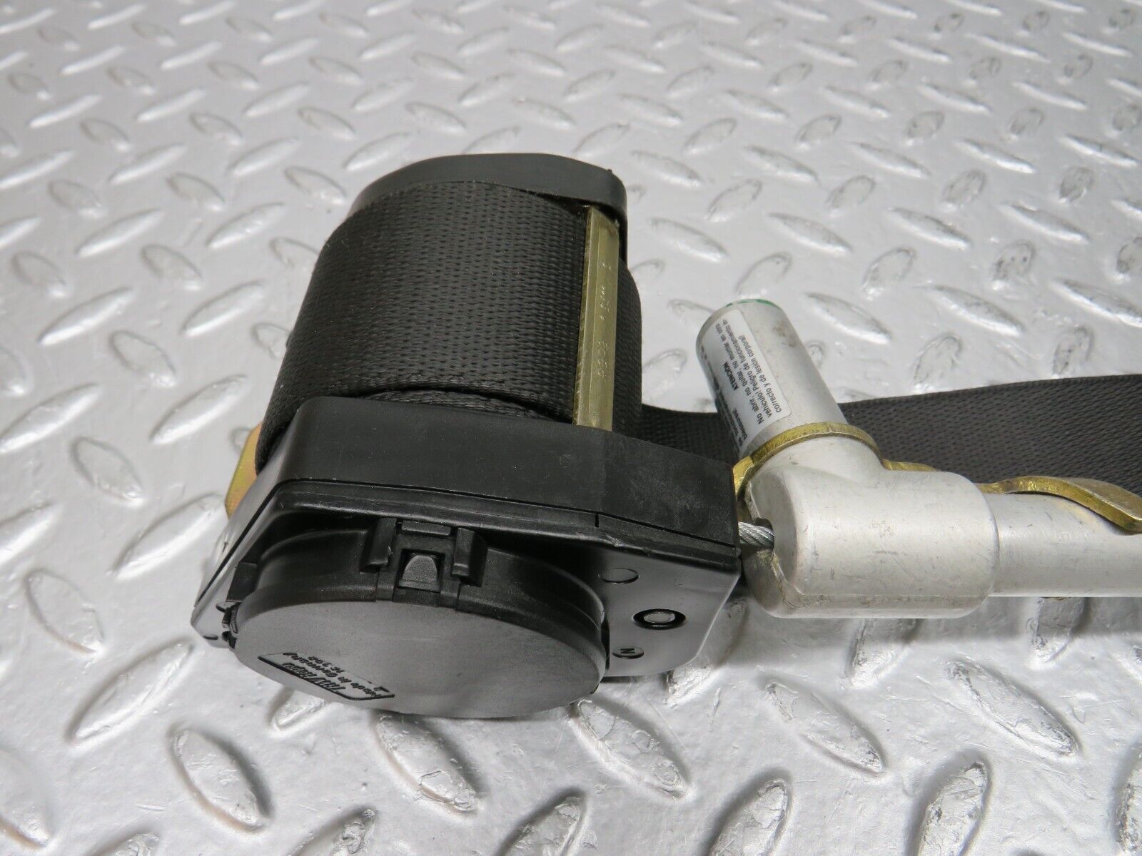 32636 Mercedes-Benz S124 300TE Front Left Seat Belt With Buckle 1248603985