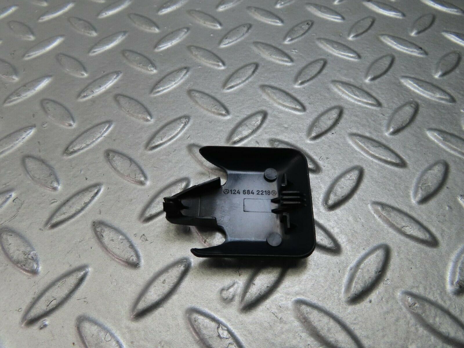 9337 Mercedes-Benz C124 300CE Coupe Left Front Seat Rail Trim Cover 1246842218