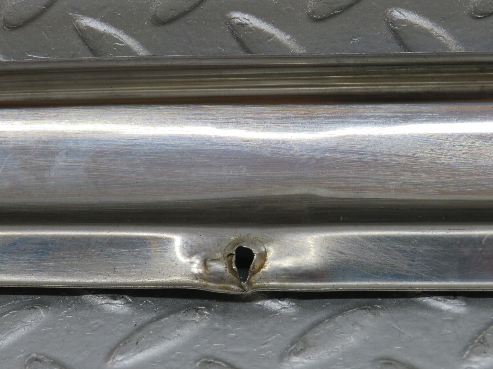 35765 Mercedes-Benz W108 Rear Left Door Sill Chrome