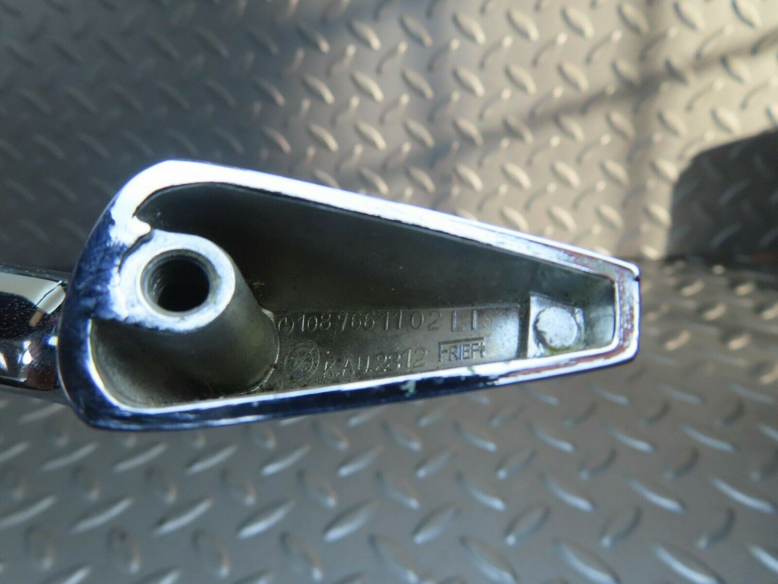 8732 Mercedes-Benz W108 Chrome Door Handle Rear Left 1087661102