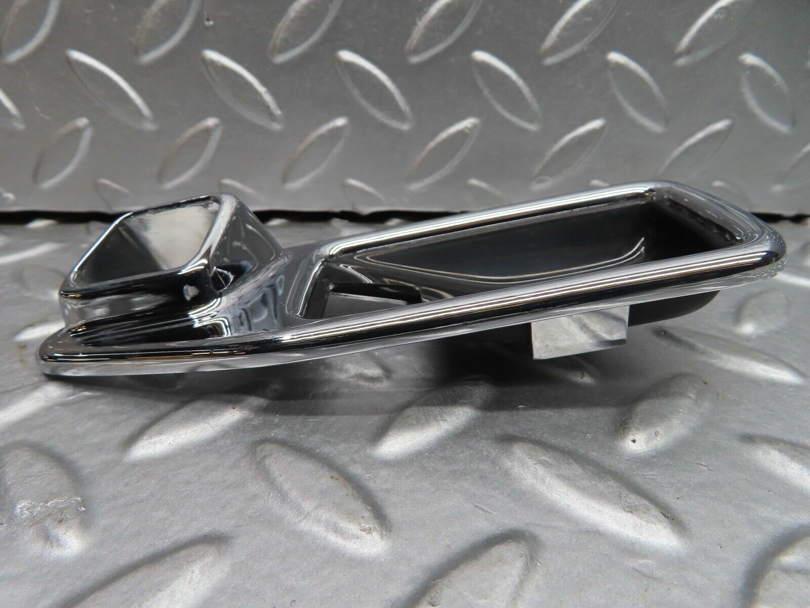 21079 Mercedes-Benz W123 230E Chrome Frame For Door Opener Left 1167660111