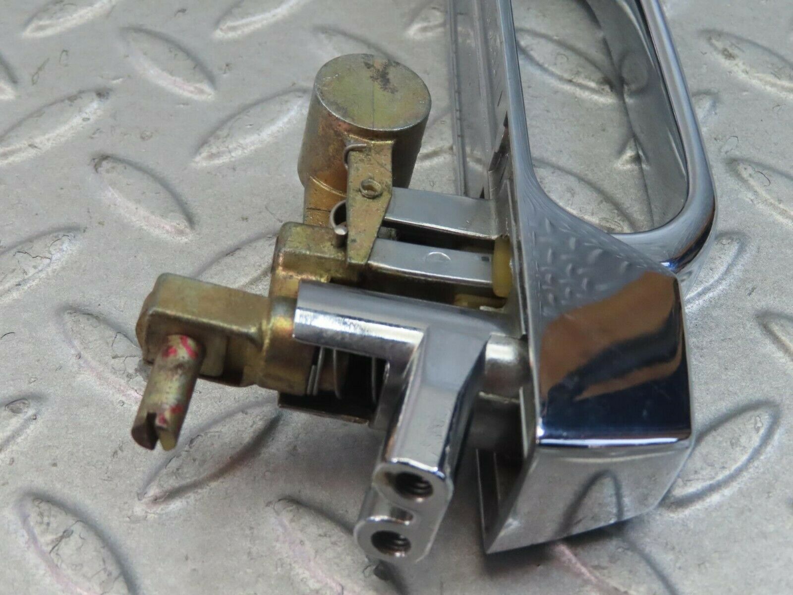 8748 Mercedes-Benz W116 Chrome Door Handle Rear Right 1167600059