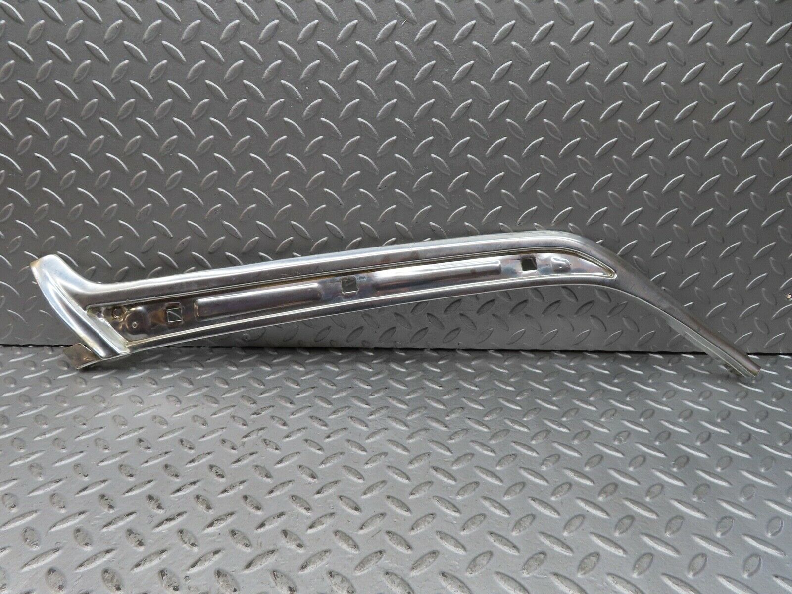 17683 Mercedes-Benz W116 450SEL A Pillar Chrome Moulding Trim Left Side